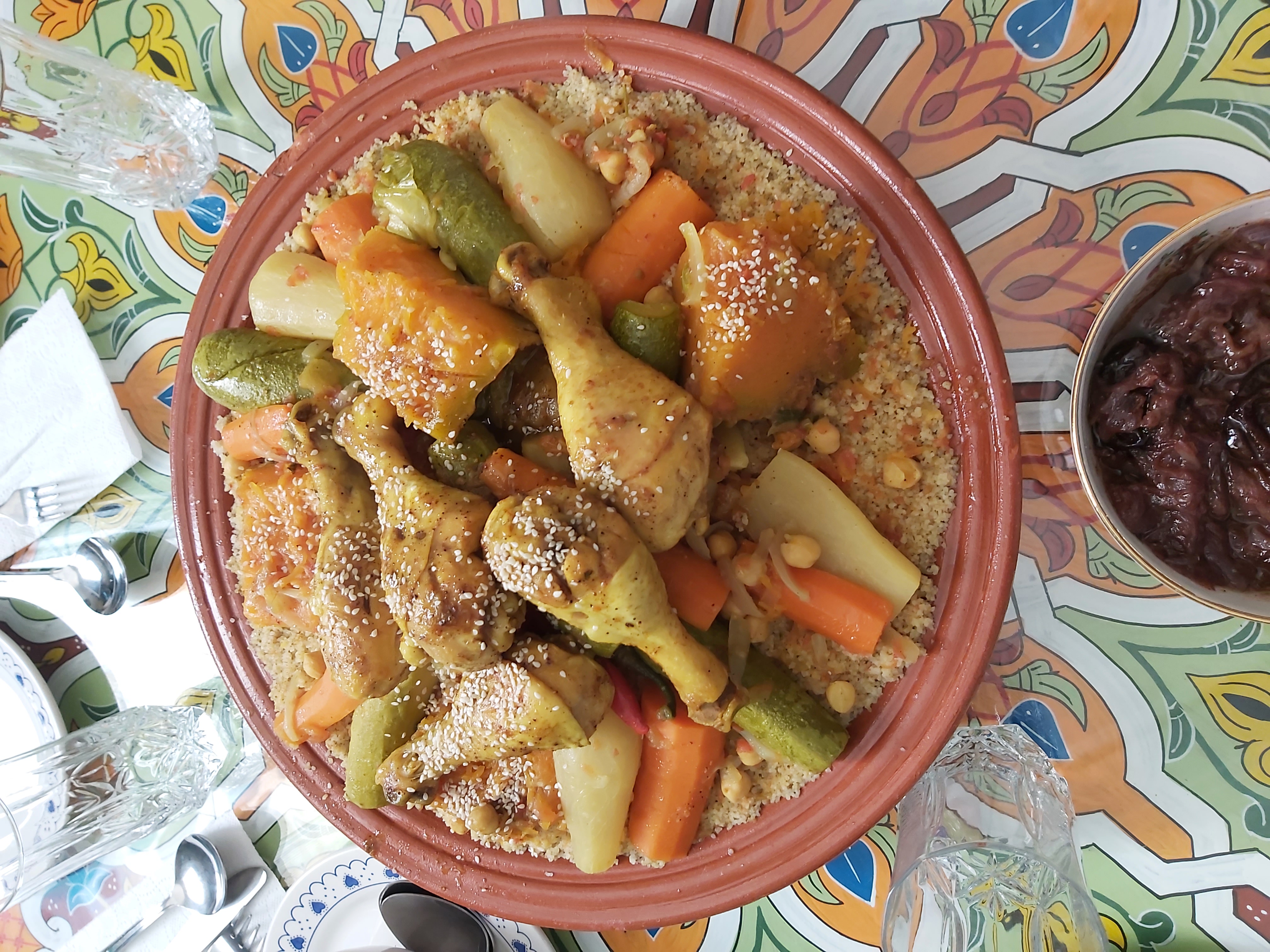 Why is couscous traditionally served on Fridays?
