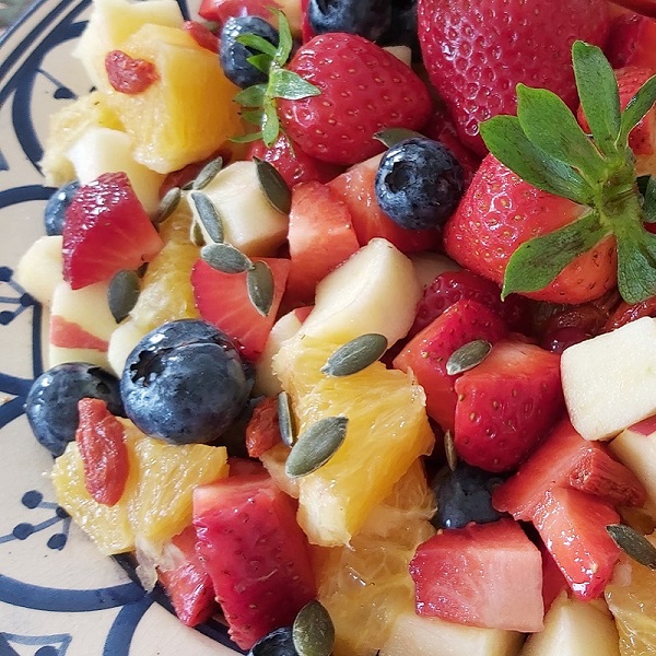 Ricotta, goat cheese, beetroot