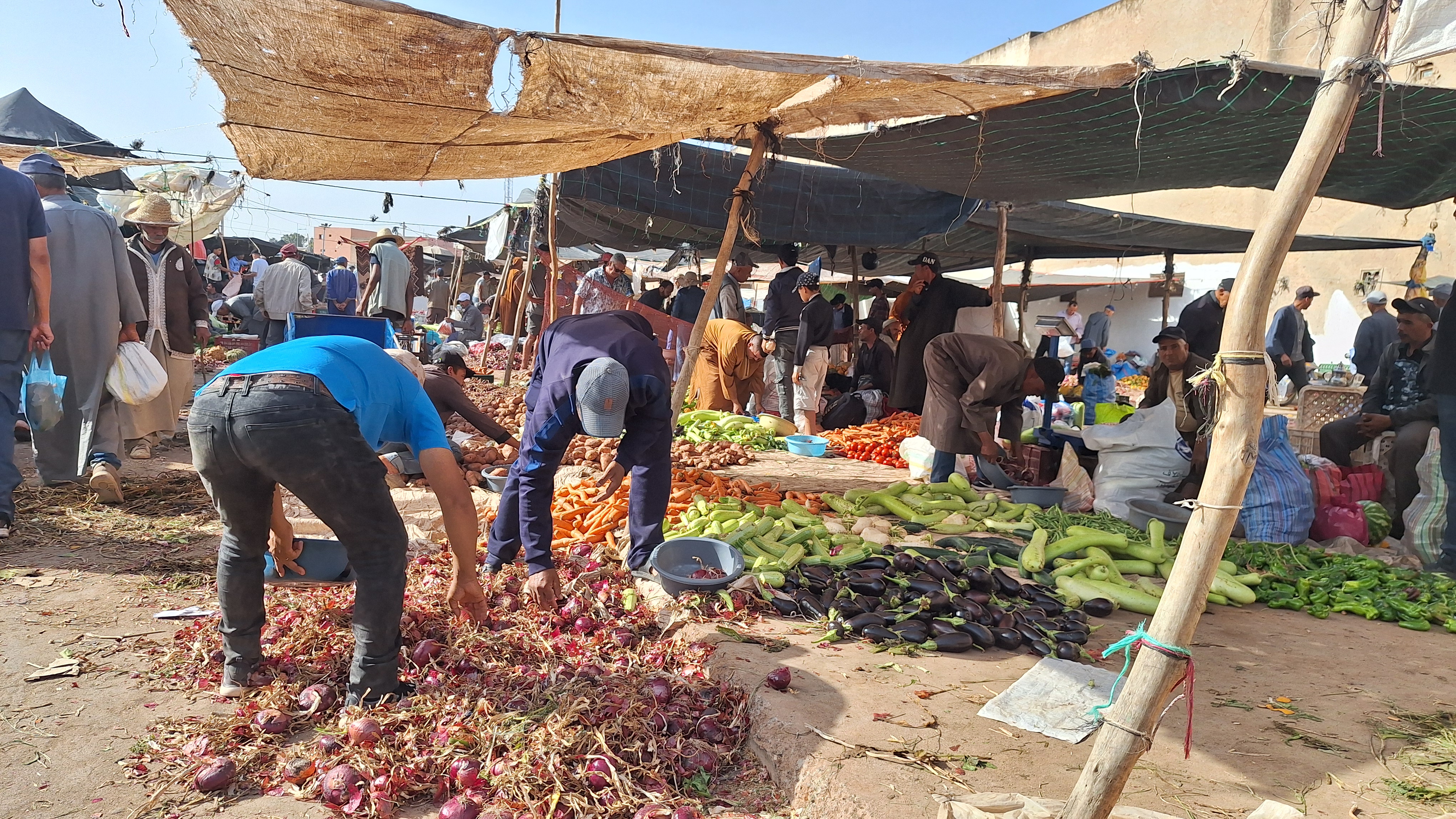 Visite du souk de Had Draâ près d’Essaouira