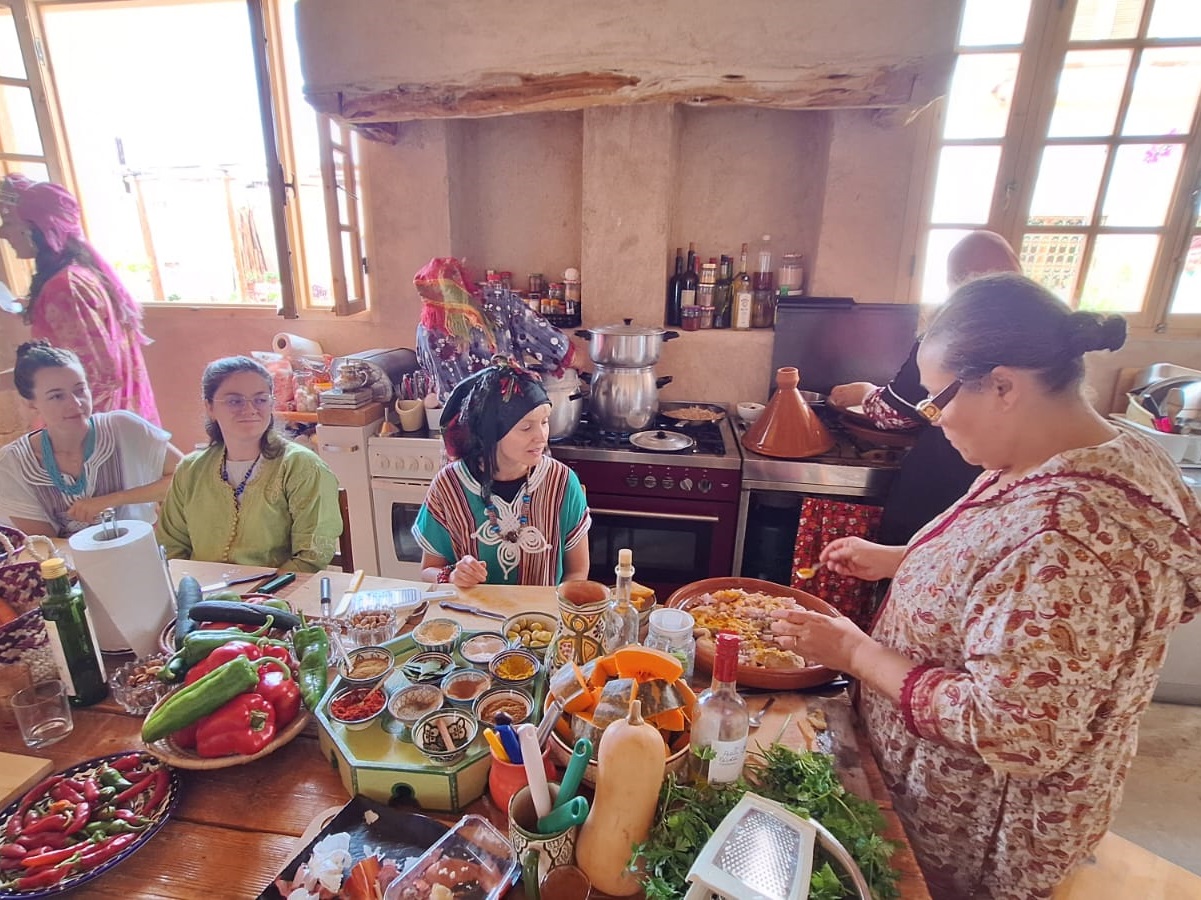 Moroccan cooking class with Khadija in Essaouira