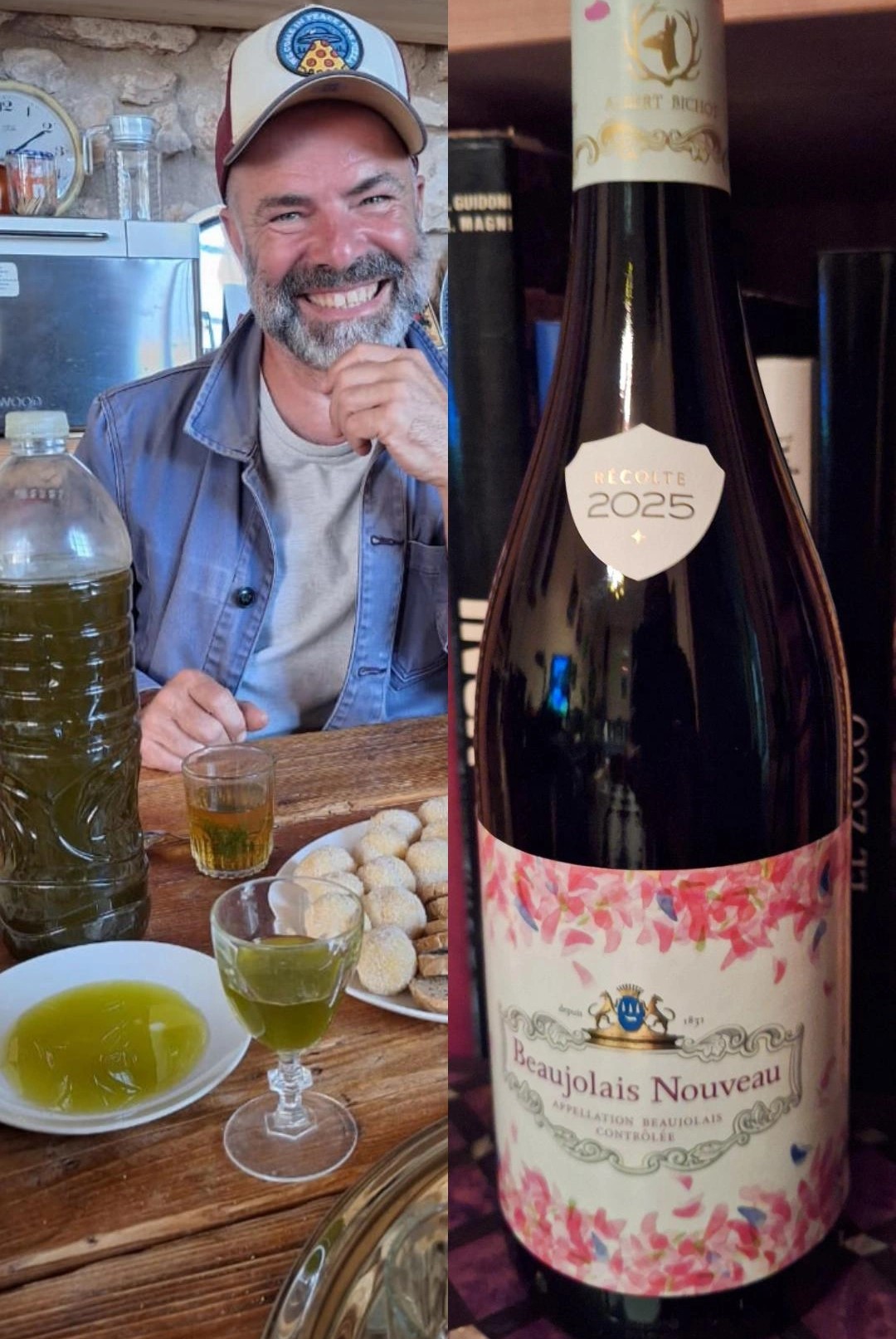 The new olive oil and the new wine